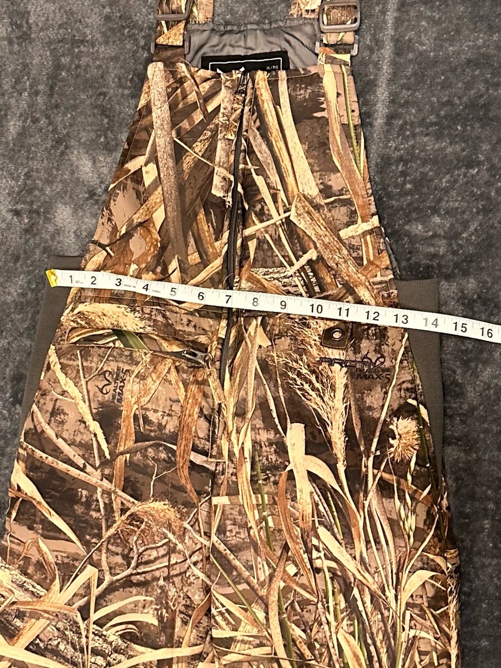 Arctix Waterproof Insulated Overalls in Realtree Max-5 Camo Pattern - Picture 3 of 5
